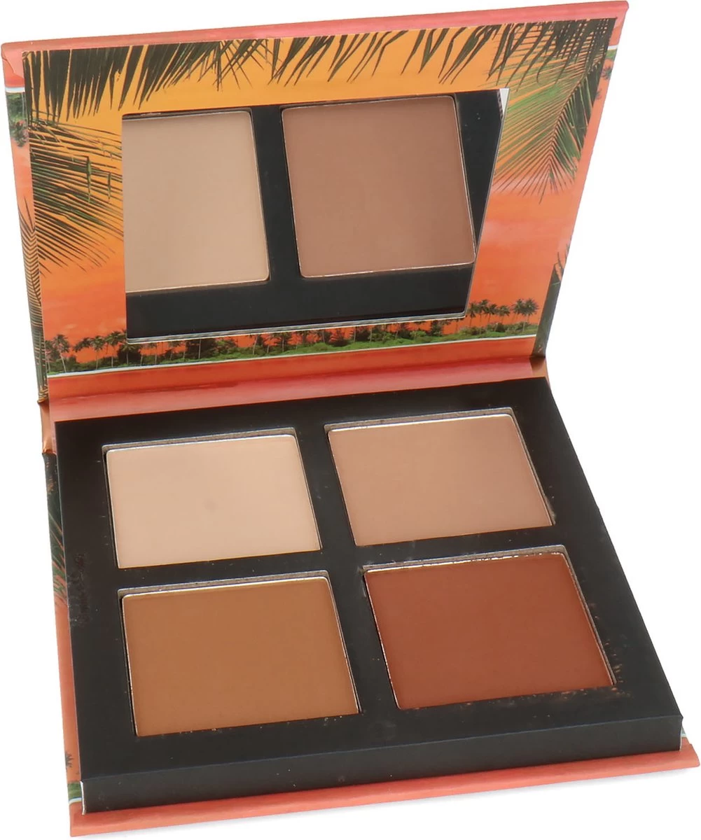 W7 Bronze & Contour Palette - Honolulu Silhouette 3 W7 Bronze & Contour Palette - Honolulu Silhouette