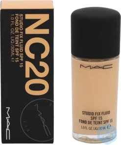 MAC Cosmetics Studio Fix Fluid Foundation - NC20 23 MAC Cosmetics Studio Fix Fluid Foundation - NC20 -Cosmeticawinkel 1006x1200 2