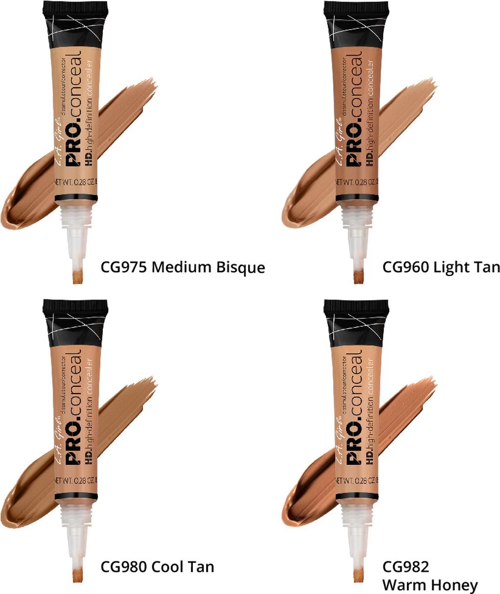 LA Girl - HD PRO Concealer - Toffee 9 LA Girl - HD PRO Concealer - Toffee - Afbeelding 7