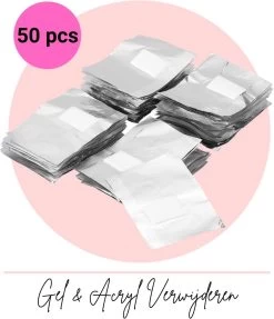 GUAPÀ® Aceton Met Soak Off Wraps | Verwijder Acryl Nagels & Gel Nagels | Gellak Verwijderen | Soak Off Remover | Acetone 100 Ml + 50 Soak Off Wraps -Cosmeticawinkel 1031x1200