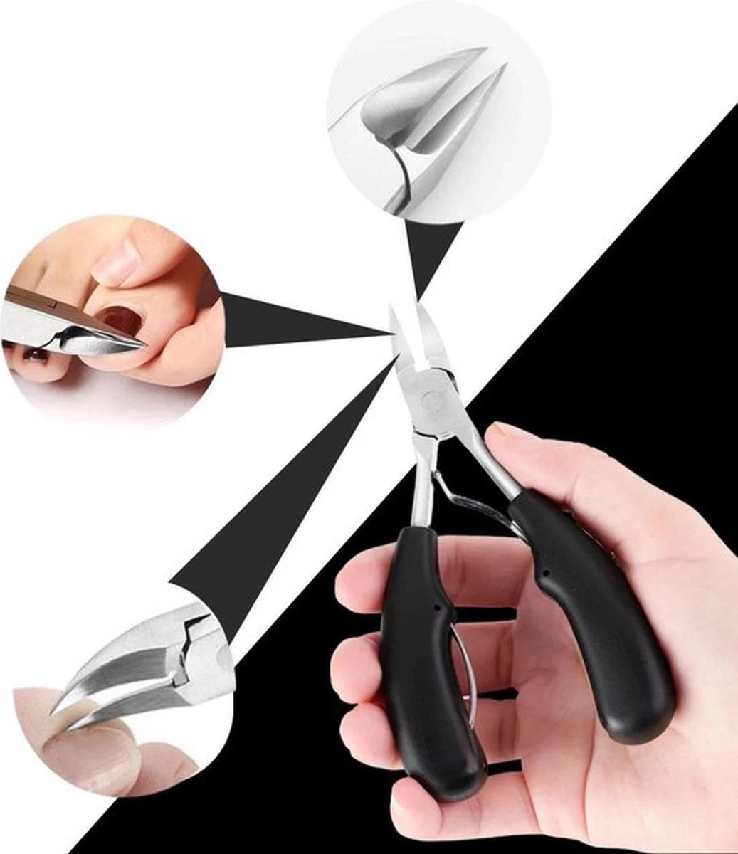 Merkloos STARMAN 7-delige Pedicure En Manicure Set - Nagelknipper - Pedicureset - Nagelvijl - Nageltang - Kalknagel - Teennagelknipper 7 Merkloos STARMAN 7-delige Pedicure En Manicure Set - Nagelknipper - Pedicureset - Nagelvijl - Nageltang - Kalknagel - Teennagelknipper - Afbeelding 5