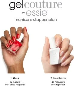 Essie Gel Couture - 510 Lady In Red - Rood - Langhoudende Nagellak - 13,5 Ml -Cosmeticawinkel 1040x1200