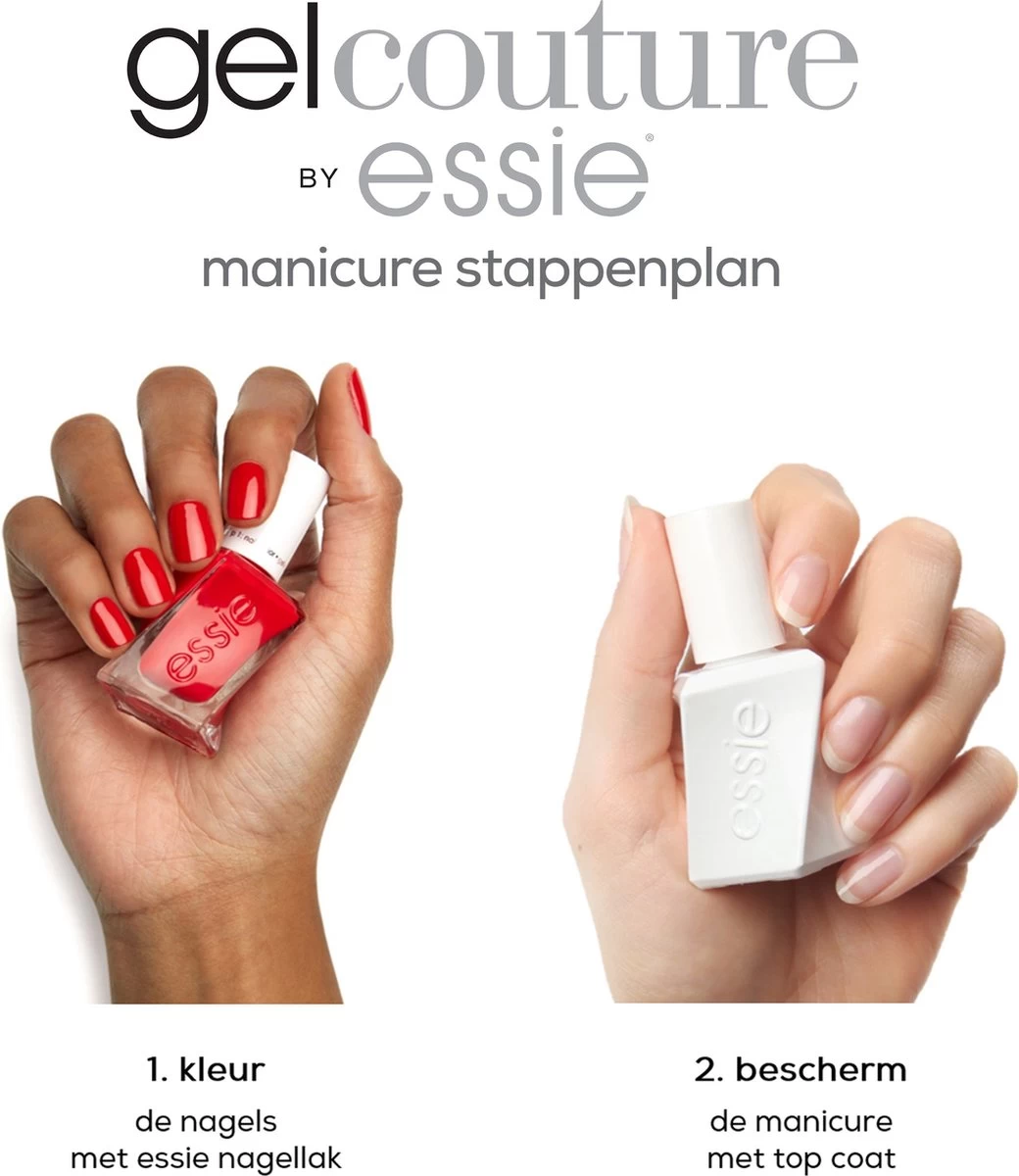 Essie - Gel Couture™ - 150 Haute To Trot - Roze - Langhoudende Nagellak - 13,5 Ml 10 Essie - Gel Couture™ - 150 Haute To Trot - Roze - Langhoudende Nagellak - 13,5 Ml - Afbeelding 8