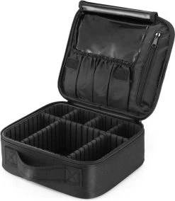 Cosmetica Koffer - Make-up Koffer Met Verstelbare Vakken - Visagie En Nagelstyliste Beauty Koffer - 26x23x9CM -Cosmeticawinkel 1045x1200 3