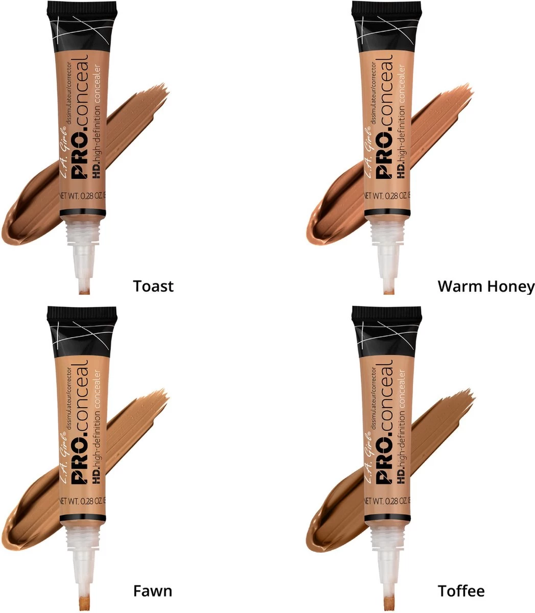 LA Girl - HD PRO Concealer - Toffee 3 LA Girl - HD PRO Concealer - Toffee