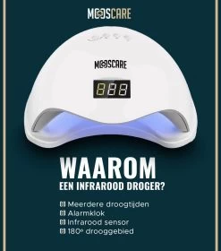 MOOSCARE 48 Watt LED Lamp Voor Gellak Nagels - UV Lamp Gelnagels - Nail Art Nagellamp - Gel Nagellak Nageldroger -Cosmeticawinkel 1057x1200 1