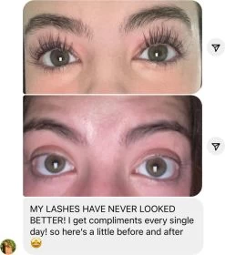 NATURA LASHES - WIMPERSERUM - LASH SERUM - EYELASH GROWTH SERUM - ECHTE RESULTATEN - TOT 55% LANGER EN 75% VOLUMINEUZER OGENDE WIMPERS -Cosmeticawinkel 1058x1200 4