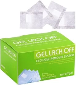 100 Stuks Gellak Remover Pads Aluminiumfolie / Gel Nagel Lak Nagellak Verwijderaar / Soak Off Remove Verwijderen -Cosmeticawinkel 1064x1200