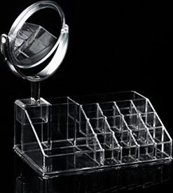 Oxid7® Organizer Voor Cosmetica Acryl - 25,5x22,5x15 Cm - 16 Vakken En Spiegel Met 3x Vergroting 10 Oxid7® Organizer Voor Cosmetica Acryl - 25,5x22,5x15 Cm - 16 Vakken En Spiegel Met 3x Vergroting -Cosmeticawinkel 1073x1200 4