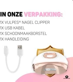 Vulpes BeautyCare® Elektrische Nagelknipper - Nagelschaar Met Opvangbakje – Veilige Nagelschaar Voor Baby’s, Kinderen, Volwassenen En Ouderen - Draadloos En Geruisloos – USB-Oplaadbaar – Rosé / Wit 22 Vulpes BeautyCare® Elektrische Nagelknipper - Nagelschaar Met Opvangbakje – Veilige Nagelschaar Voor Baby’s, Kinderen, Volwassenen En Ouderen - Draadloos En Geruisloos – USB-Oplaadbaar – Rosé / Wit -Cosmeticawinkel 1078x1200 1