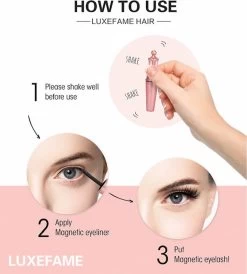 Nepwimpers - Nep Wimpers - Valse Wimpers - Lashes - False Lashes - Magnetische Wimpers - Magnetische Eyeliner - Miami -Cosmeticawinkel 1081x1200 2