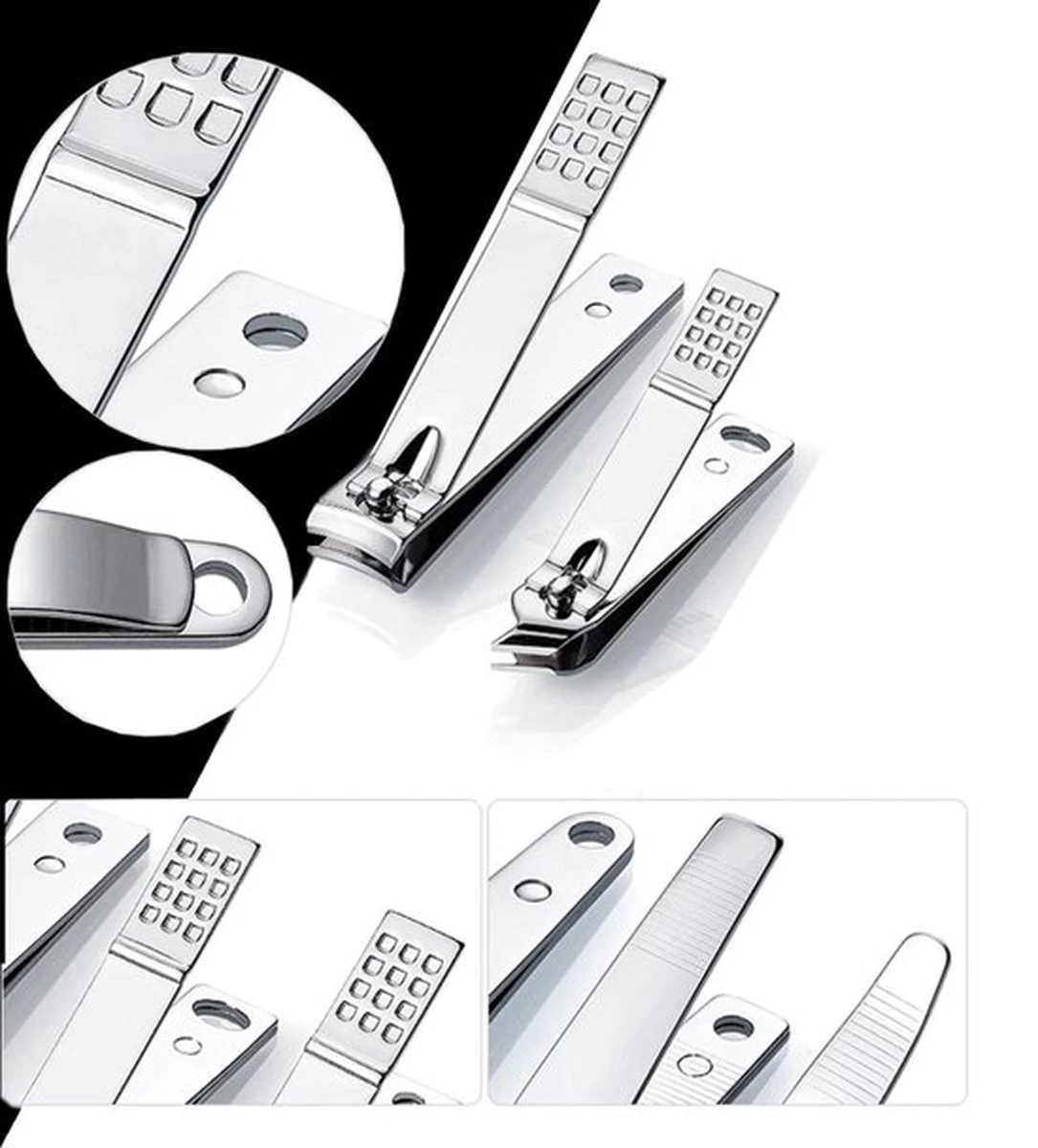 Merkloos STARMAN 7-delige Pedicure En Manicure Set - Nagelknipper - Pedicureset - Nagelvijl - Nageltang - Kalknagel - Teennagelknipper 9 Merkloos STARMAN 7-delige Pedicure En Manicure Set - Nagelknipper - Pedicureset - Nagelvijl - Nageltang - Kalknagel - Teennagelknipper - Afbeelding 7