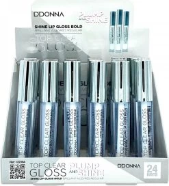 D'Donna - Top Clear Lip Gloss Plump And ShineTransparant - 1 Flesje Met 6 Gram Inhoud -Cosmeticawinkel 1088x1200 3