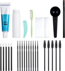 2 In 1 - Henna Wenkbrauwverf En Wimperverf - Bruin - Henna Brows - DIY Henna Brows Kit - Starterspakket Met Vele Extra's - 30 Ml -Cosmeticawinkel 1091x1200 1