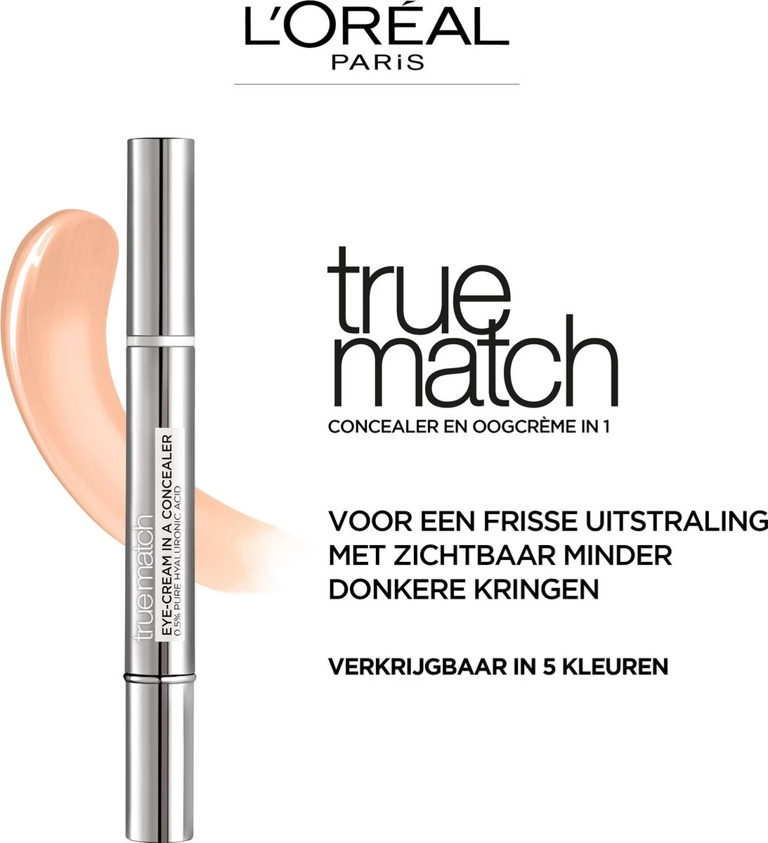 L’Oréal Paris True Match Touche Magique Concealer - 4-7D Golden Sable 12 L’Oréal Paris True Match Touche Magique Concealer - 4-7D Golden Sable - Afbeelding 10