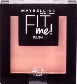 Maybelline Fit Me Blush - 40 Peach - Oranje - Natuurlijk Ogende Rouge -Cosmeticawinkel 1094x1200