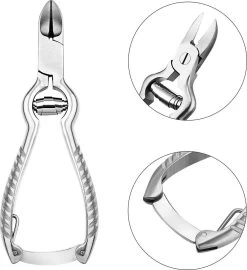 Thumbs Up 6-Delige Nagel Set - Ingegroeide Teennagel - Nageltang Met Bufferveer- Teennagelknipper - Nagelknipper Set - Zilver -Cosmeticawinkel 1099x1200 1