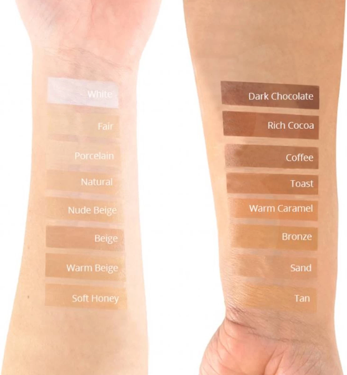 LA Girl PRO Coverage HD Foundation - White (GLM641) Foundation Lightener 4 LA Girl PRO Coverage HD Foundation - White (GLM641) Foundation Lightener - Afbeelding 2