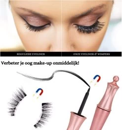 Nepwimpers - Nep Wimpers - Valse Wimpers - Lashes - False Lashes - Magnetische Wimpers - Magnetische Eyeliner - Miami -Cosmeticawinkel 1121x1200 7