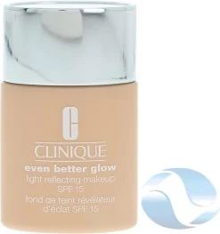 Clinique Even Better Glow Foundation - WN04 Bone -Cosmeticawinkel 1125x1200 3