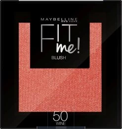 Maybelline Fit Me Blush - 50 Wine - Natuurlijk Ogende Rouge - 4.5 Gr 19 Maybelline Fit Me Blush - 50 Wine - Natuurlijk Ogende Rouge - 4.5 Gr -Cosmeticawinkel 1133x1200 2