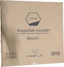 Confibel Nagellak Houder - Nagellak Flesjes Organizer - Essentiële Oliën Organizer - Rek Voor Flesjes - Wanddecoratie - Zwart -Cosmeticawinkel 1146x1200 8