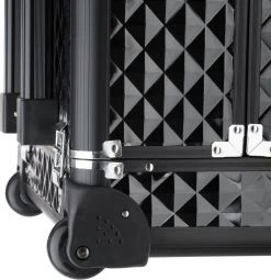 Dreamble Make-up Koffer - Make-up Trolley - Zwart - Rijdbaar - Met Wieltjes - Compact - 8 Vakken - Met Slot - 2 Sleutels -Cosmeticawinkel 1161x1200 4