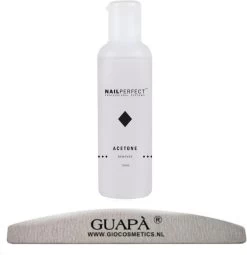 GUAPÀ® Aceton Puur 100 Ml | Nagel Verwijderaar Voor Gellak, Acrylic, Nagellak, Gelnagels | Nagellak Remover
