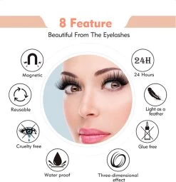 Nepwimpers - Nep Wimpers - Valse Wimpers - Lashes - False Lashes - Magnetische Wimpers - Magnetische Eyeliner - Miami -Cosmeticawinkel 1164x1200 8