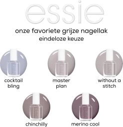 Essie® - Original - 77 Chinchilly - Grijs - Glanzende Nagellak - 13,5 Ml 28 Essie® - Original - 77 Chinchilly - Grijs - Glanzende Nagellak - 13,5 Ml -Cosmeticawinkel 1166x1200