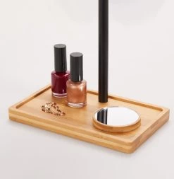 Lanaform - Bamboo Mirror - Oplaadbare Staande Spiegel ×1 · ×3 - Elegant Design Van Bamboe Met Zwarte Poedercoatingafwerking - Ledlampen Met Lange Levensduur -Cosmeticawinkel 1172x1200 11