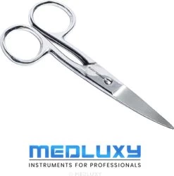 MEDLUXY Semi Pro - Nagelschaar - 10 Cm - Gebogen [teennagel Schaar] -Cosmeticawinkel 1185x1200 3