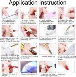 LOUZIR Acrylnagels Starterspakket- 42 Kleuren Acryl Poeders- Nagelgel- Glitters - Cadeautip -Cosmeticawinkel 1188x1200 2