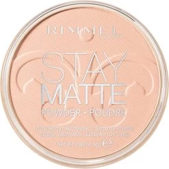 Rimmel London Rimmel - Stay Matte Matte Pressed Powder 14 G 002 Pink Blossom - 15 Rimmel London Rimmel - Stay Matte Matte Pressed Powder 14 G 002 Pink Blossom - -Cosmeticawinkel 1199x1200 17