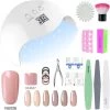 Gellak Starterspakket - 6 Kleuren - UV Lamp 48W - Gellak - Gel Nagellak - Gellak Set 1 Gellak Starterspakket - 6 Kleuren - UV Lamp 48W - Gellak - Gel Nagellak - Gellak Set -Cosmeticawinkel 1199x1200 2