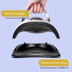 280 Watt UV LED Lamp Nagels - 66 Leds - SUN X10 MAX - Nagel UV Lamp - Gellak Lamp - Nagellamp - Nagellamp Led - Nagellamp Voor Gel Nagellak - Nagellamp Led Uv - Nagellamp Uv - Nagellamp Gelnagels - Gellak - Nageldroger -Cosmeticawinkel 1199x1200 3