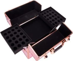 Koffer Groot Holo/Golden Rose XXL Met Opbergvakken -Cosmeticawinkel 1200x1006 3