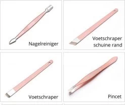 Professionele 16-in-1 Manicure / Pedicure Set In Rose Gold In Luxe Opbergdoosje | Nagelgarnituur 16 Stuks Roségoud / Goud | Nagelknipper Nageltang Ingegroeide Teennagel Manicureset Pedicureset | Nagelschaar Nagelschaartje Nageltang Nagelknipper -Cosmeticawinkel 1200x1011 1