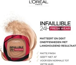 L'Oréal Paris Infaillible 24H Fresh Wear Foundation In A Powder - 300 Amber - Foundation En Poeder In één - 8gr 14 L'Oréal Paris Infaillible 24H Fresh Wear Foundation In A Powder - 300 Amber - Foundation En Poeder In één - 8gr -Cosmeticawinkel 1200x1020