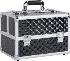 Make-upkoffer, Kapperskoffer, Cosmeticakoffer, Lege Nagelkoffer, Multikoffer, Afsluitbaar Voor Nageldesign/massageolie/fotoapparatuur, 34,7 X 22,2 X 25 Cm HMTM-YAHEE-411176 -Cosmeticawinkel 1200x1043 5