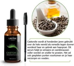 100% Natuurlijke Groei - Wenkbrauwserum - Vollere Wenkbrauwen - Castor Olie - Wenkbrauw Serum - 10ML -Cosmeticawinkel 1200x1075 3