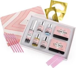 Iconsign Nieuwste Upgraded Wimper Lifting Set - Lash Lift Set Met Extra Sterke Lijm– Lashlift - Nieuw In 2021 - Permanent En Fixatietijd Slechts 12-15 Minuten - Vernieuwde Wimperlifting Set – Lash Lift Kit - Uitgebreide Versie 25 Delig