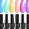 Lovae Cosmetics Gellak - 6-delige Set - Gel Nagellak - Pastel Summer - Gellac - 8ML