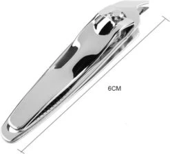FSW-Products - 1 Stuk - Nagelknipper Schuin - 6cm Lang - Nagelschaar - Hoekjes Knippen - Verzorging -Cosmeticawinkel 1200x1088