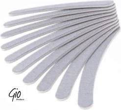 Merkloos Nagelvijl/Zebra Vijl Banaan 100/180 GIT - High Quality - Professionele Markt