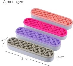 Make Up Organizer - Grijs - Make Up Holder - Kwasten Organizer - Make Up Houder - Nagellak/Lipstick Organizer - Lippenstift Houder - Siliconen -Cosmeticawinkel 1200x1094 12