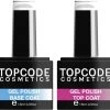 Gellak Van TOPCODE Cosmetics - Super Shine Top Coat & Base Coat - #MCMX501 + #MCDJ19H - 15 Ml -Cosmeticawinkel 1200x1106