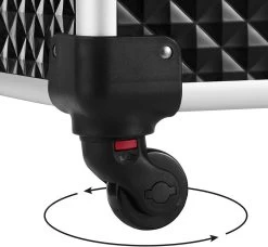 Cosmetische Koffer, Trolley, Make-up Case Met Handvat, 4 Universele Wielen, 4 Uitschuifbare Dienbladen, Make-up Tas, Voor Reizen, Zwart 15 Cosmetische Koffer, Trolley, Make-up Case Met Handvat, 4 Universele Wielen, 4 Uitschuifbare Dienbladen, Make-up Tas, Voor Reizen, Zwart -Cosmeticawinkel 1200x1106 8