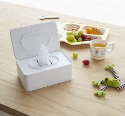 Yamazaki Bakje Voor Vochtige Doekjes - Wit - Met Deksel -Cosmeticawinkel 1200x1115 11