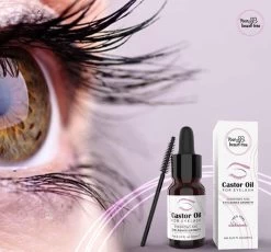Your Beauty Tree ® Wimper Serum Met Echte Castor Olie |100% Natuurlijke Wimpergroei| Castor Oil Eyelash Serum|Wonder Olie | Wimper Groei | Wenkbrauw Serum | Lash Serum | Wimper Groeimiddel -Cosmeticawinkel 1200x1115 8